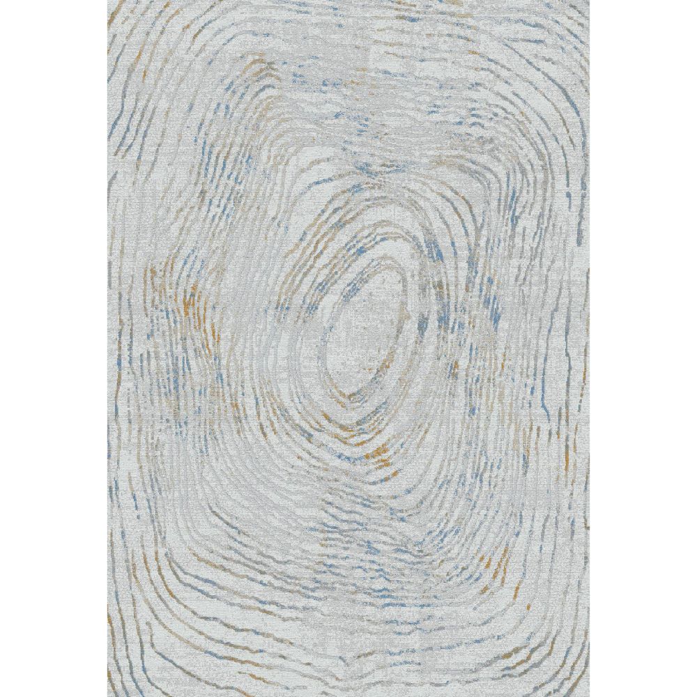 Dynamic Rugs 1350-897 Gold 5.3 Ft. X 7.7 Ft. Rectangle Rug in Cream/Silver/Gold